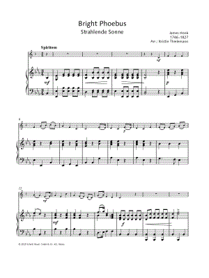 Bright Phoebus - Trumpet & Piano