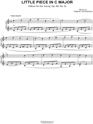 Album for the Young, Op. 68, No. 5: Little Piece