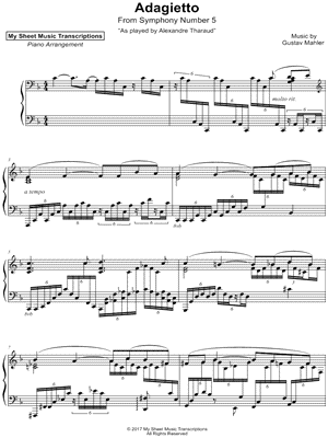 Adagietto from Symphony No. 5