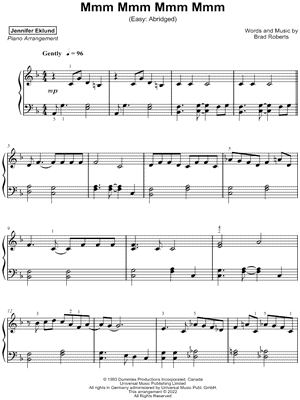 Mmm Mmm Mmm Mmm [easy - abridged]