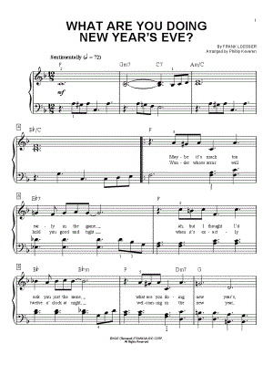 What Are You Doing New Year's Eve?