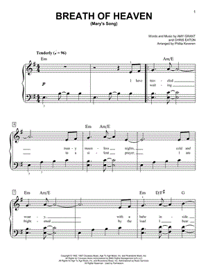 Breath of Heaven (Mary's Song)