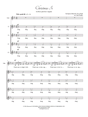 Christmas Is [Eb Major]