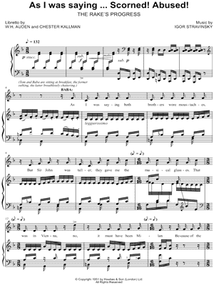 As I was saying… Scorned! Abused!