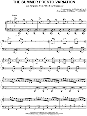 The Summer Presto Variation