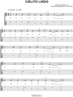 Cielito Lindo