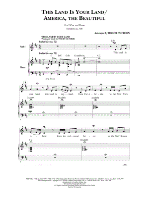 This Land Is Your Land / America, the Beautiful