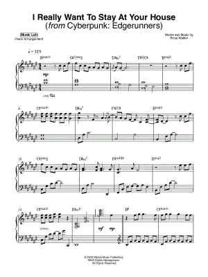 I Really Want to Stay at Your House