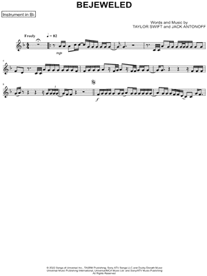 Bejeweled - Bb Instrument