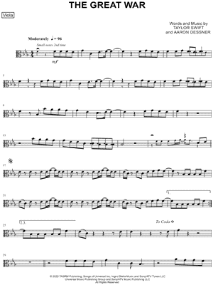 The Great War - Viola