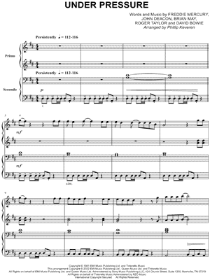 Under Pressure by Phillip Keveren - Sheet Music