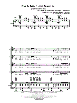 The Little Drummer Boy / Peace on Earth