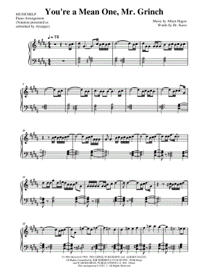 You're a Mean One, Mr. Grinch