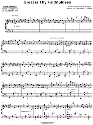 Great Is Thy Faithfulness