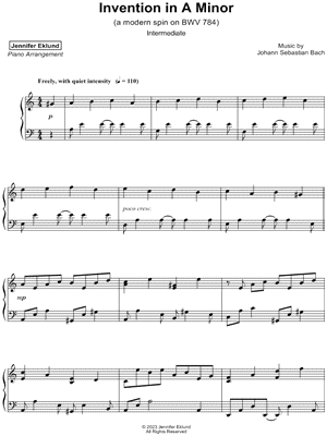 Invention in A Minor [intermeidate]