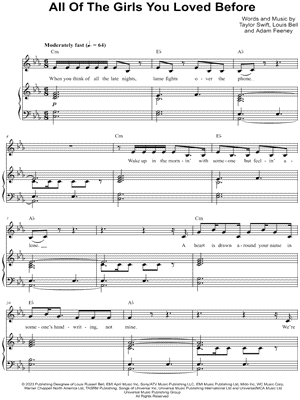 All of the Girls You Loved Before