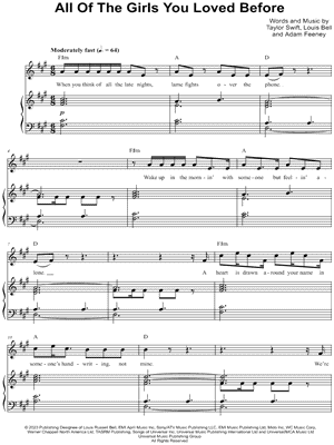 All of the Girls You Loved Before