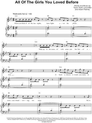 All of the Girls You Loved Before