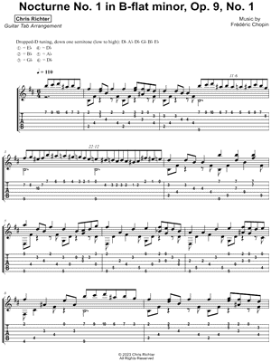 Nocturne in Bb Minor, Op. 9, No. 1