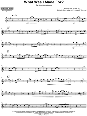 What Was I Made For?