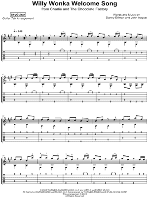 Willy Wonka Welcome Song