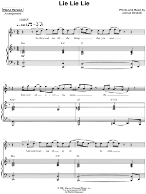 Lie Lie Lie