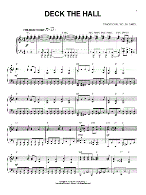 Deck the Halls [Boogie Woogie version]