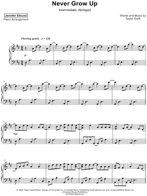 Never Grow Up [intermediate - abridged]