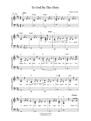 To God Be the Glory