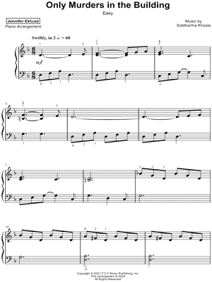 Only Murders in the Building [easy]