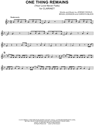 One Thing Remains (Your Love Never Fails)