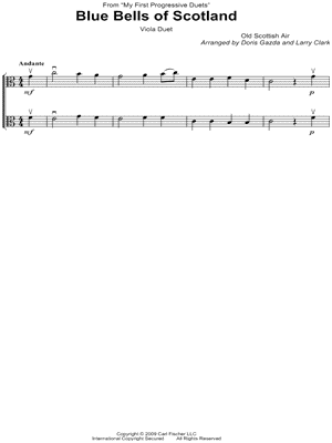 Blue Bells of Scotland - Viola Duet
