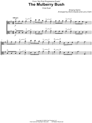 The Mulberry Bush - Viola Duet