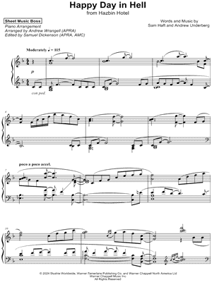 Happy Day in Hell by Sheet Music Boss - Sheet Music