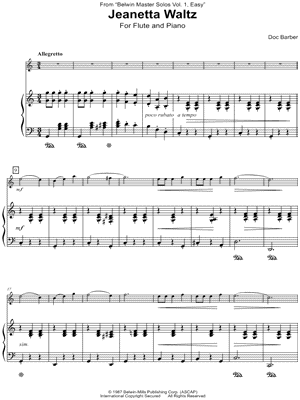 Jeanetta Waltz - Flute & Piano
