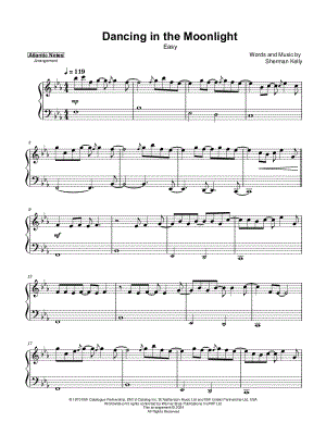 Dancing in the Moonlight [easy]
