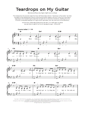 Teardrops on My Guitar
