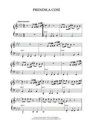 Prendila cosi