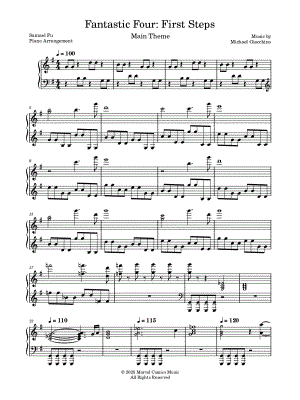 The Fantastic Four: First Steps Main Theme