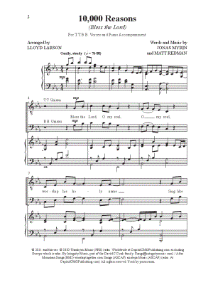 10,000 Reasons (Bless the Lord)