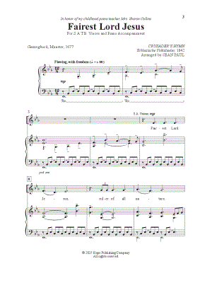 Fairest Lord Jesus