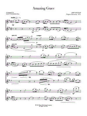Amazing Grace - Flute Duet