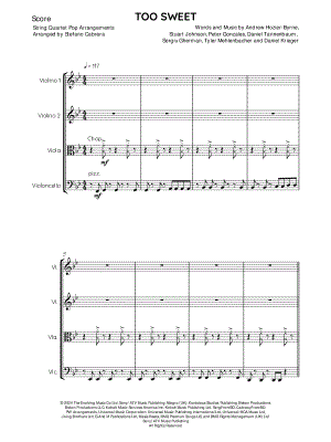 Too Sweet by Hozier - Sheet Music