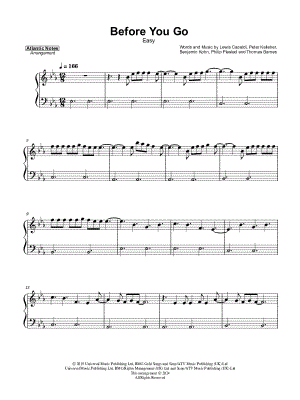 Before You Go [easy]