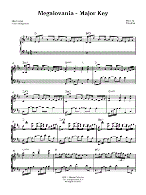 Megalovania [major key]