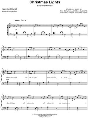 Christmas Lights [early intermediate]