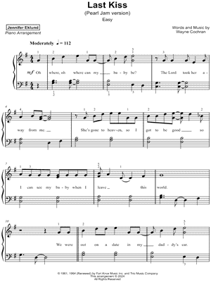 Last Kiss [easy]