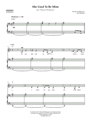 She Used to Be Mine [F Major]