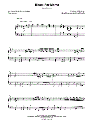 Blues for Mama (Nina Simone)