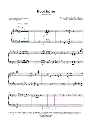 Mood Indigo (Nina Simone)